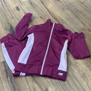 Marika Girls track suit size 7/8. Gently worn.